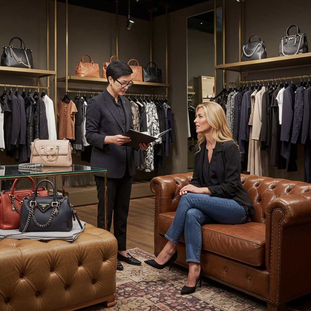 9. Compras Personalizadas com Consultores de Estilo