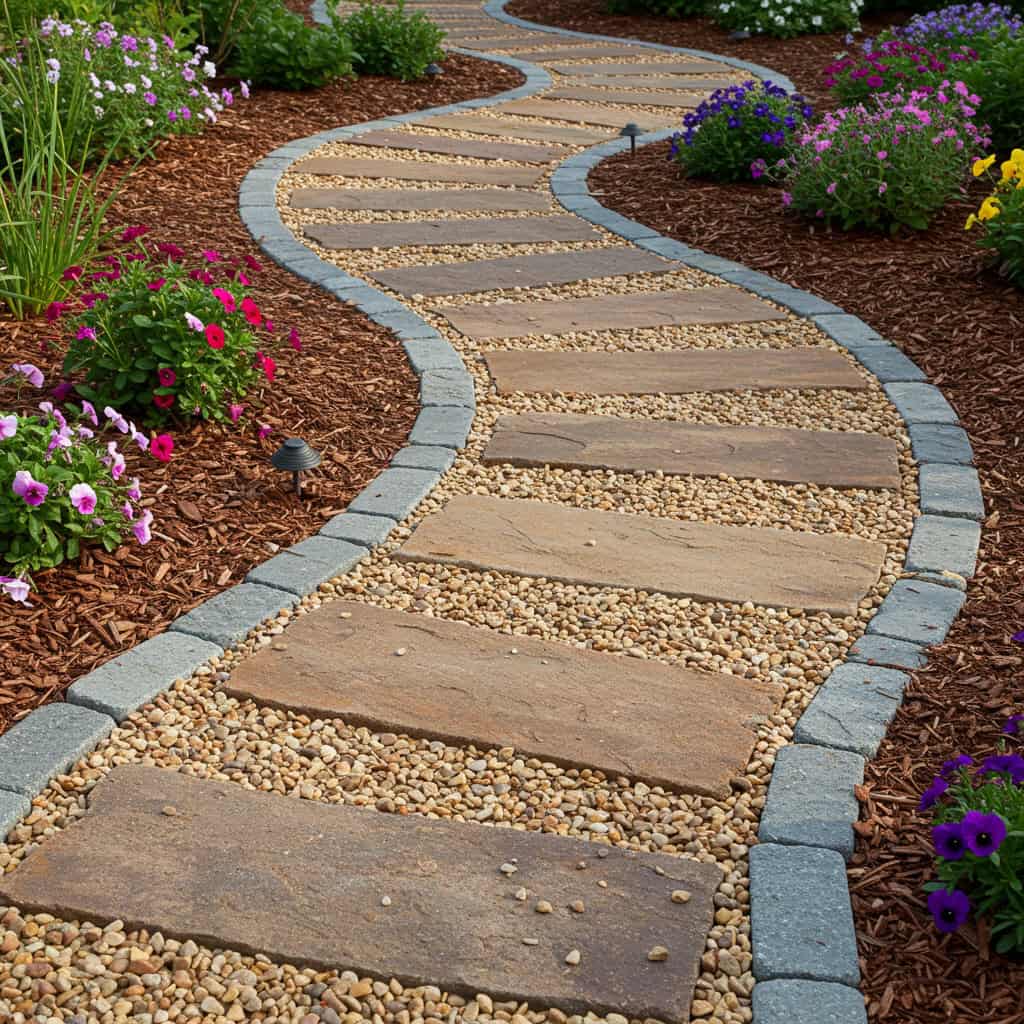 5. Caminhos de Pedras Decorativas