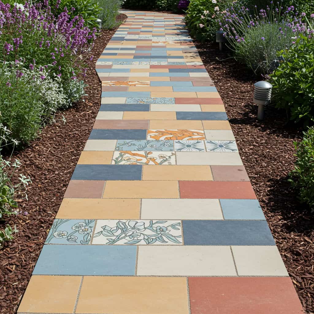 16. Caminhos de Ladrilhos Personalizados