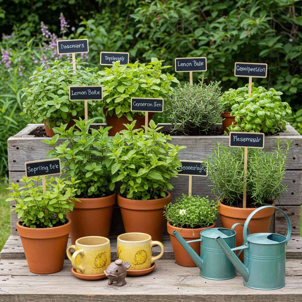 18. Estação de Chás com Plantas Medicinais