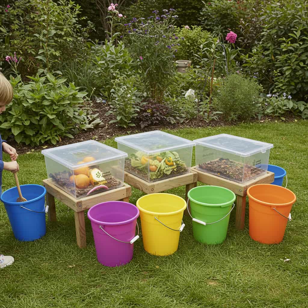 20. Estação de Compostagem para Crianças