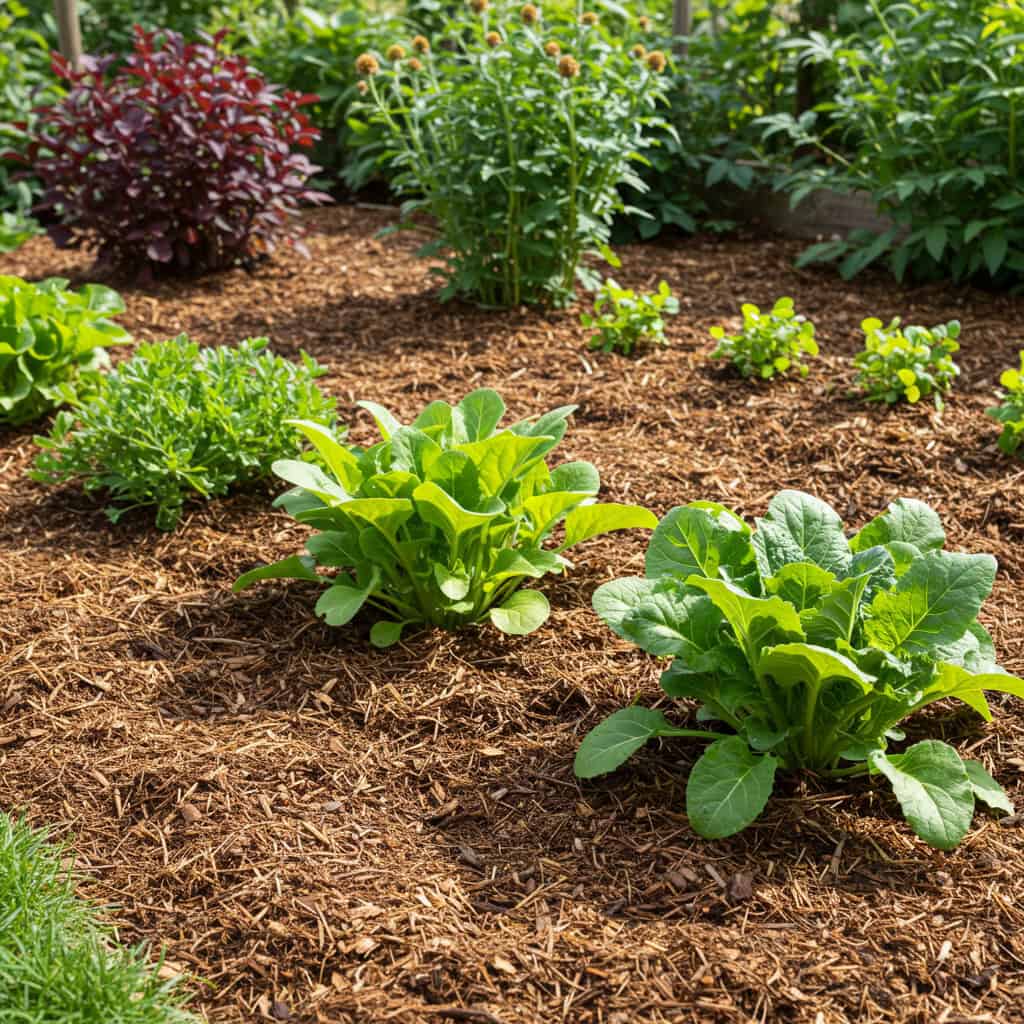Utilize Cobertura Morta (Mulching)