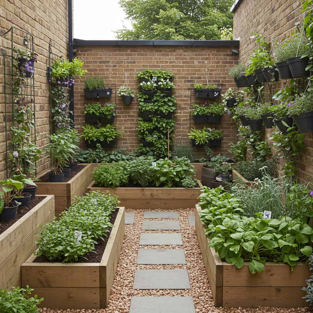 Planejamento de Espaço no Jardim