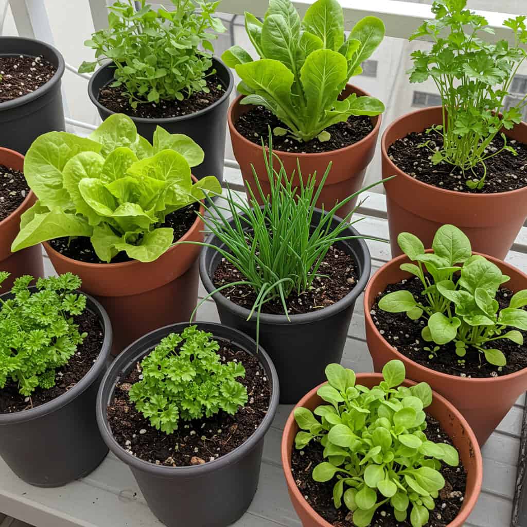 Cultivo de Hortaliças em Vasos