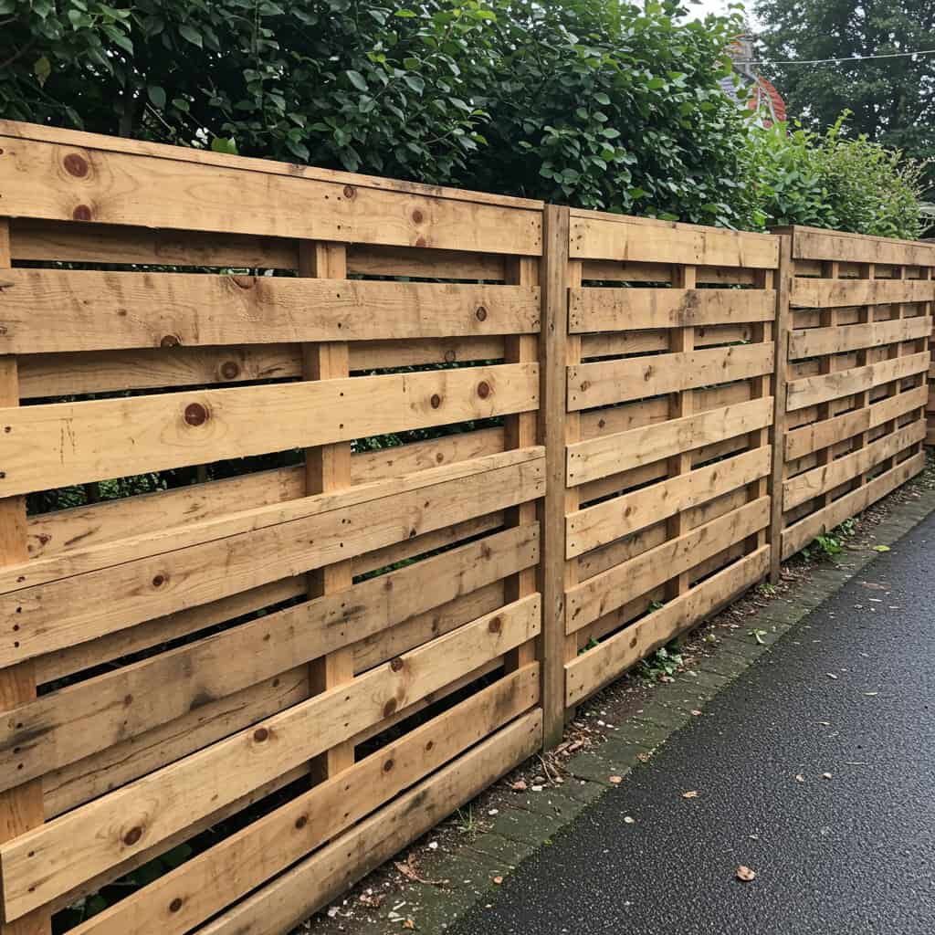 1. Cerca de Paletes Reciclados