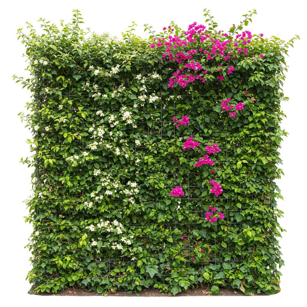 11. Cerca Viva com Plantas Trepadeiras