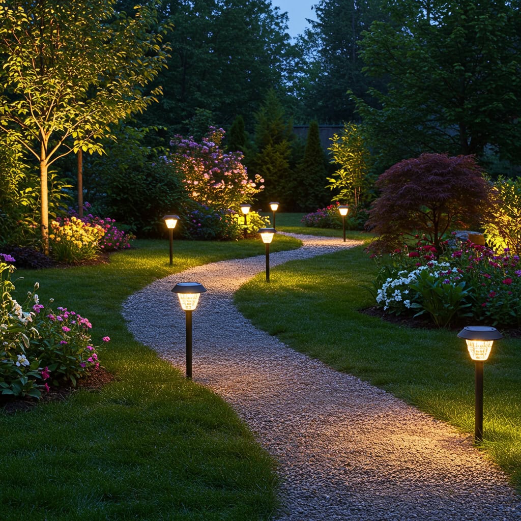 6. Iluminação Solar Decorativa