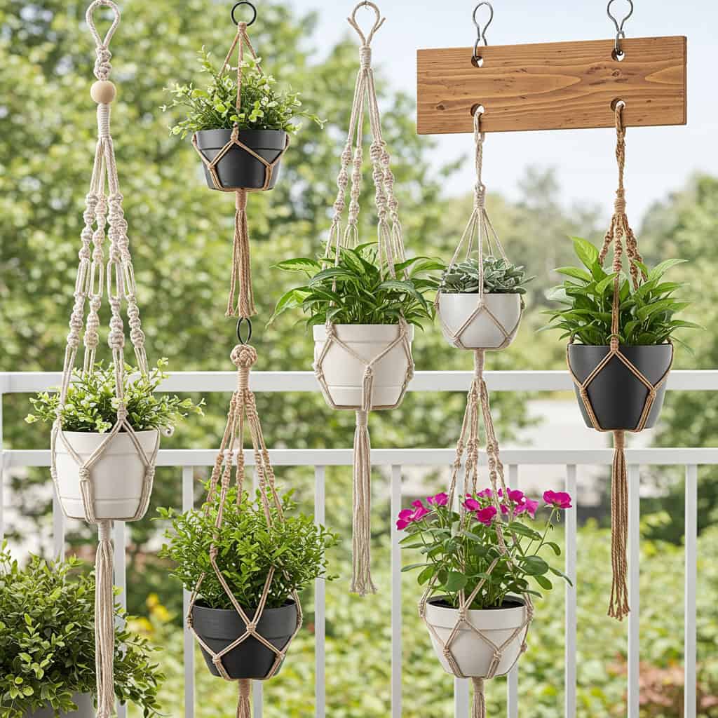 9. Suporte para Vasos Suspensos