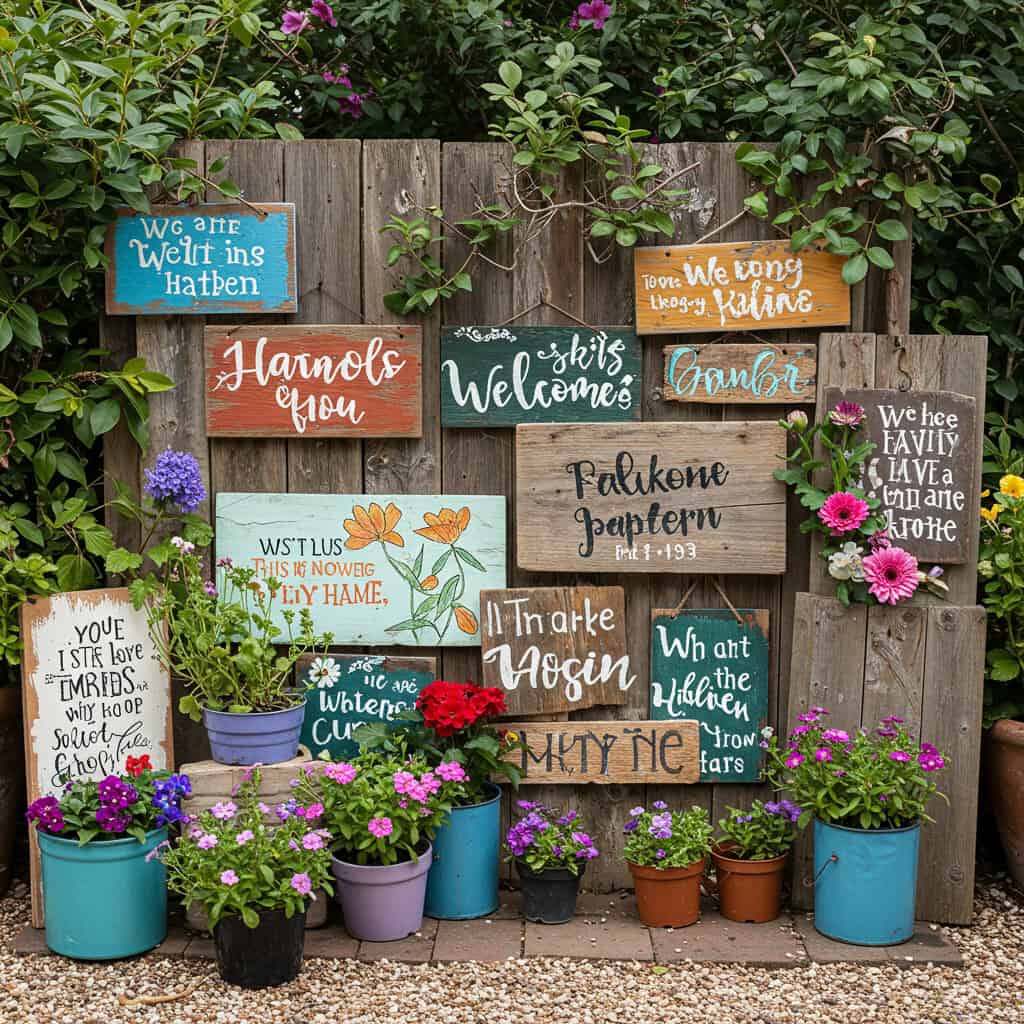 20. Placas Decorativas Artesanais