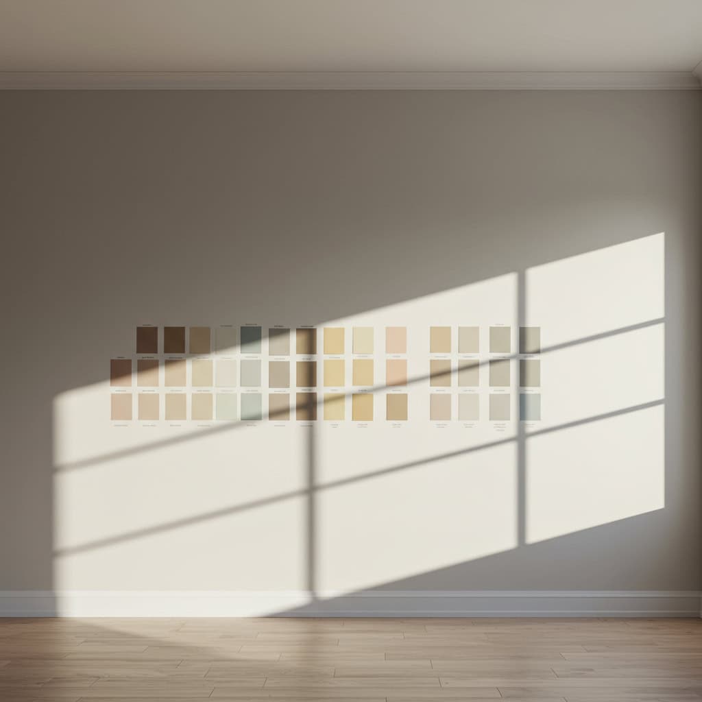 Passo 4: Teste Amostras de Cores