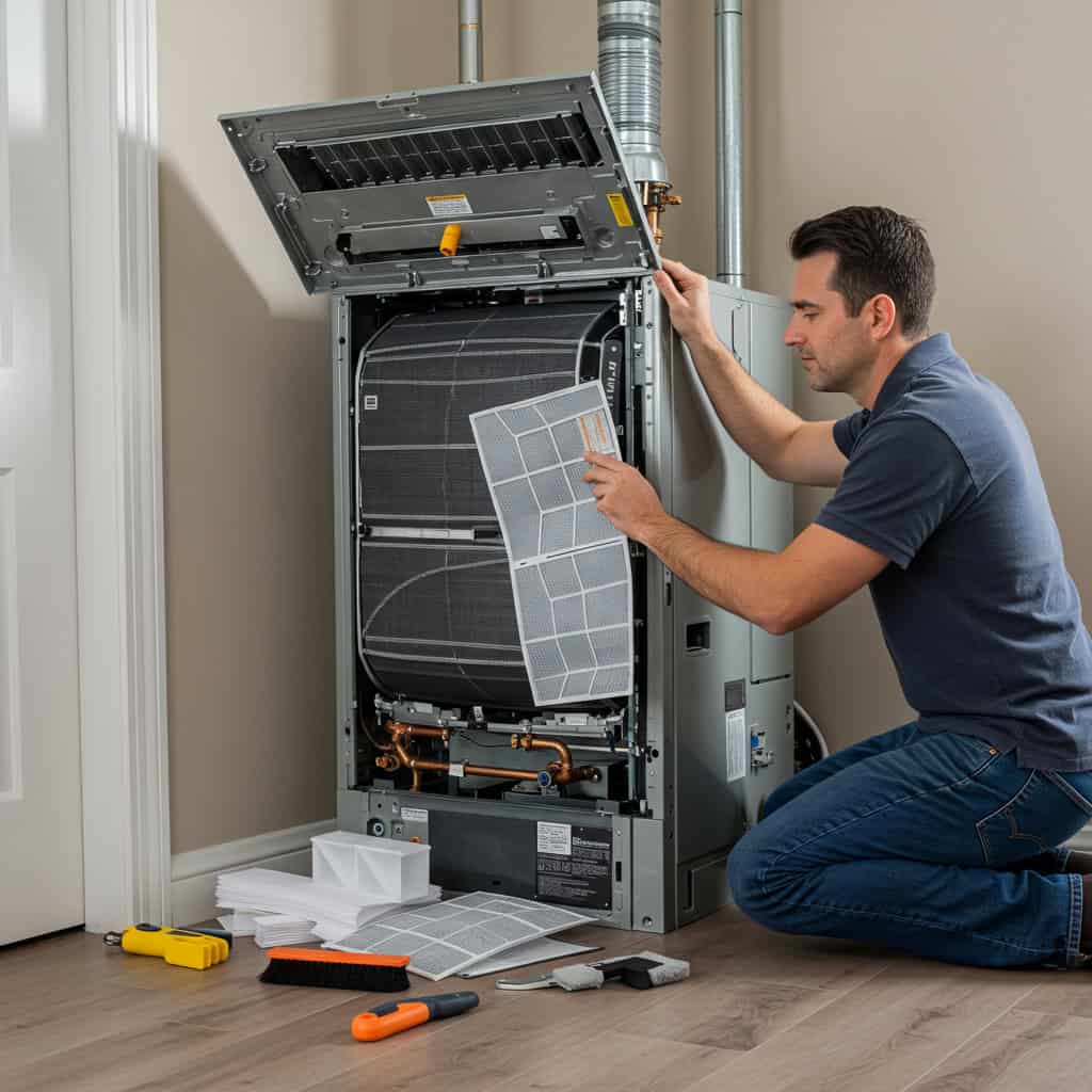 3. Teste dos sistemas de aquecimento e ar-condicionado