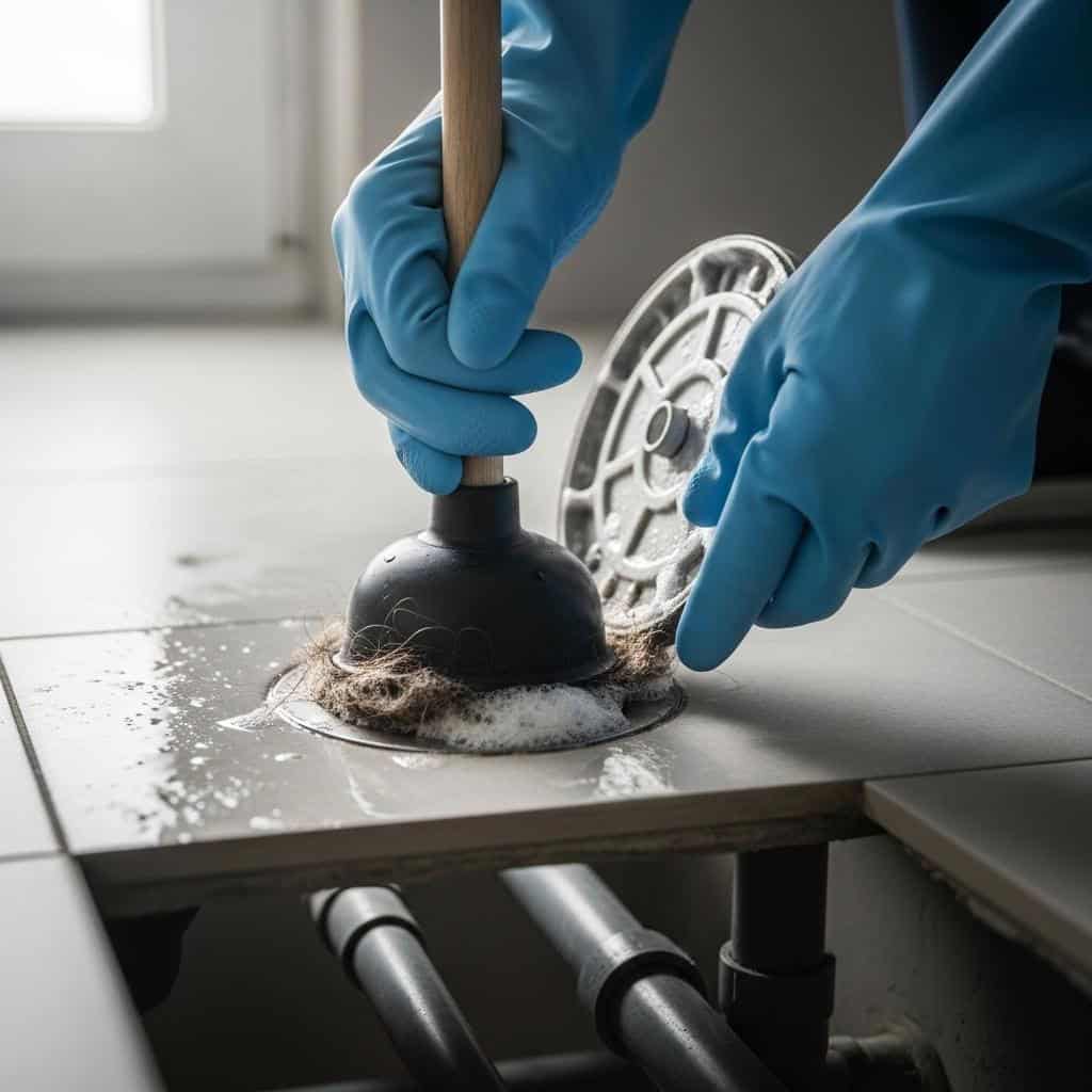 9. Limpeza de ralos e sifões