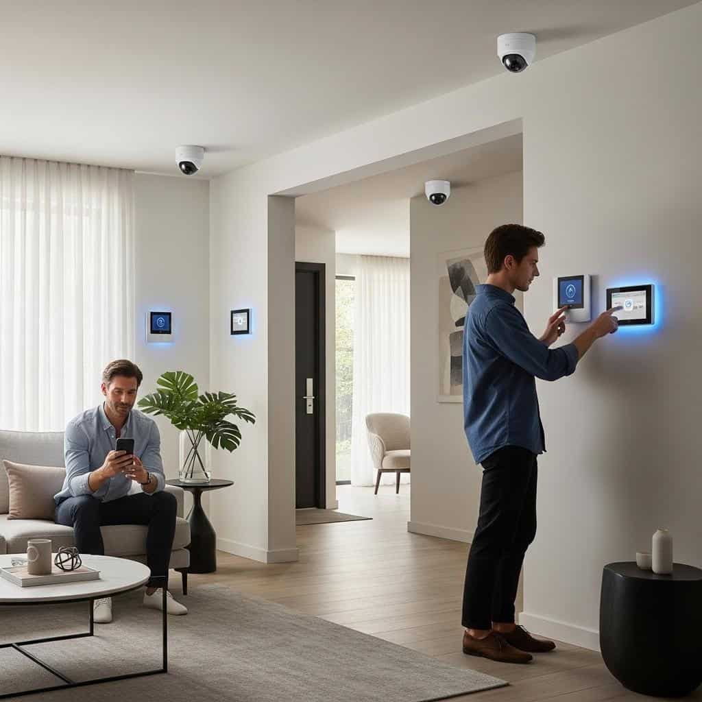 18. Inspeção de sistemas de alarme e câmeras