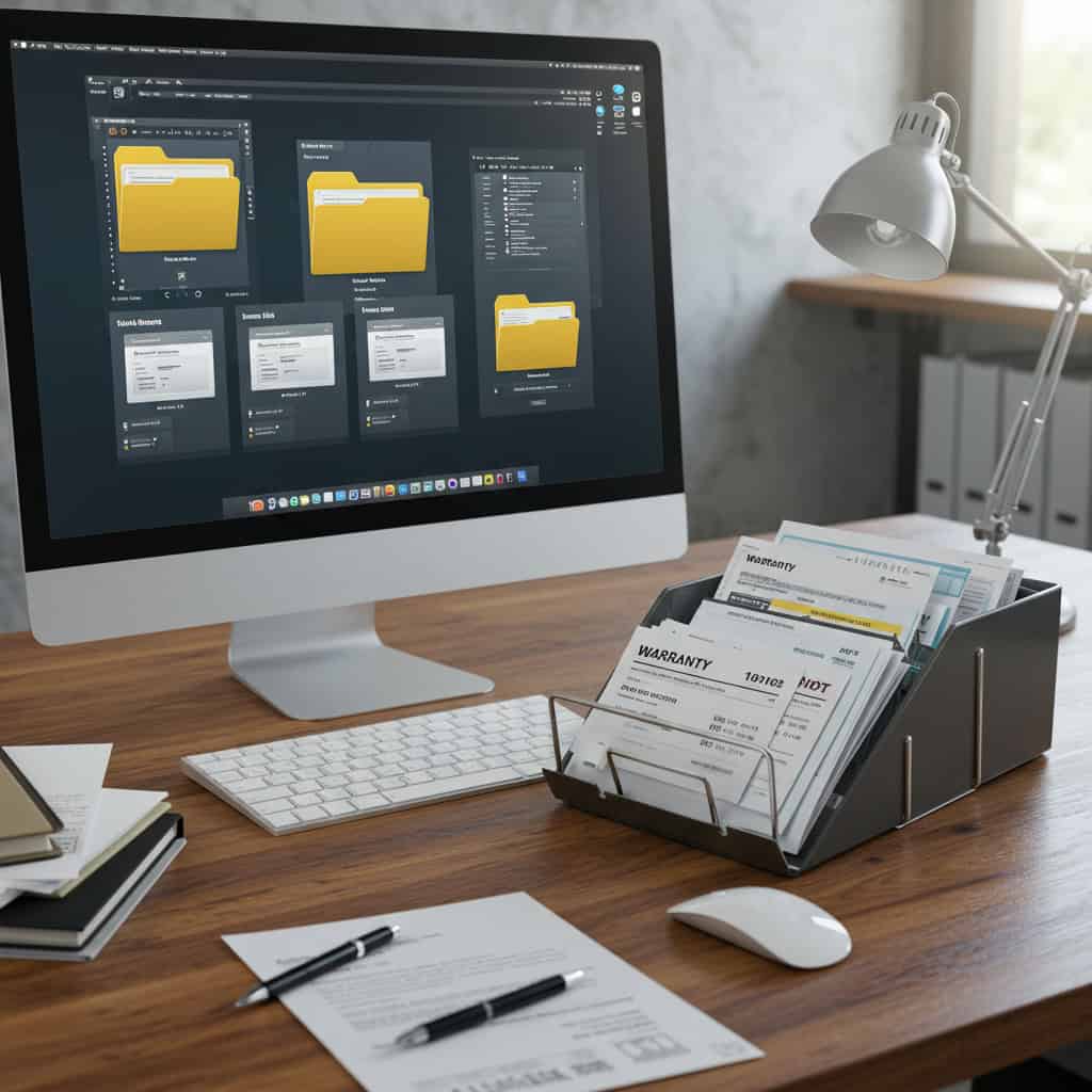 20. Organização de documentos e garantias