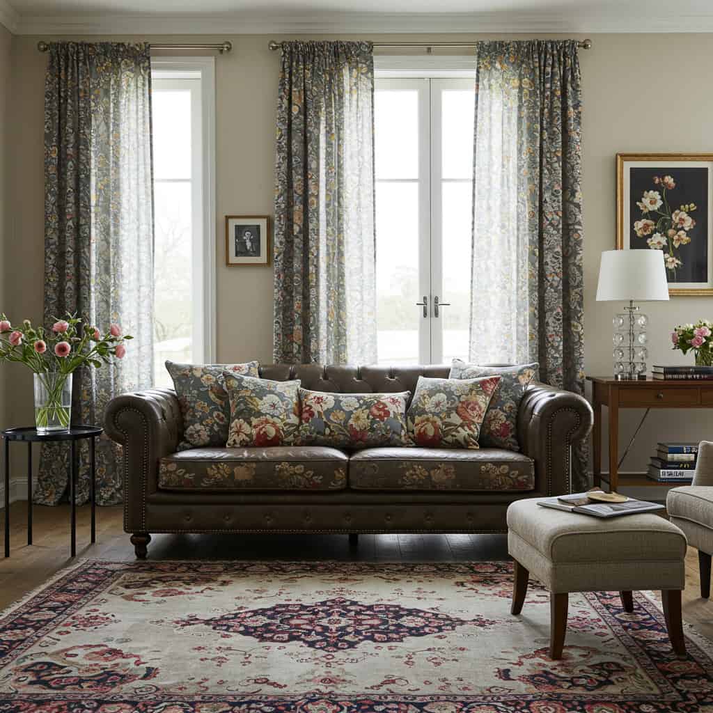 5. Misture Estampas e Texturas