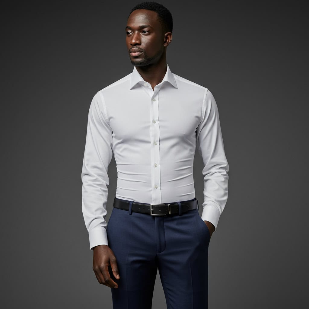 4. Camisa Social Bem Ajustada