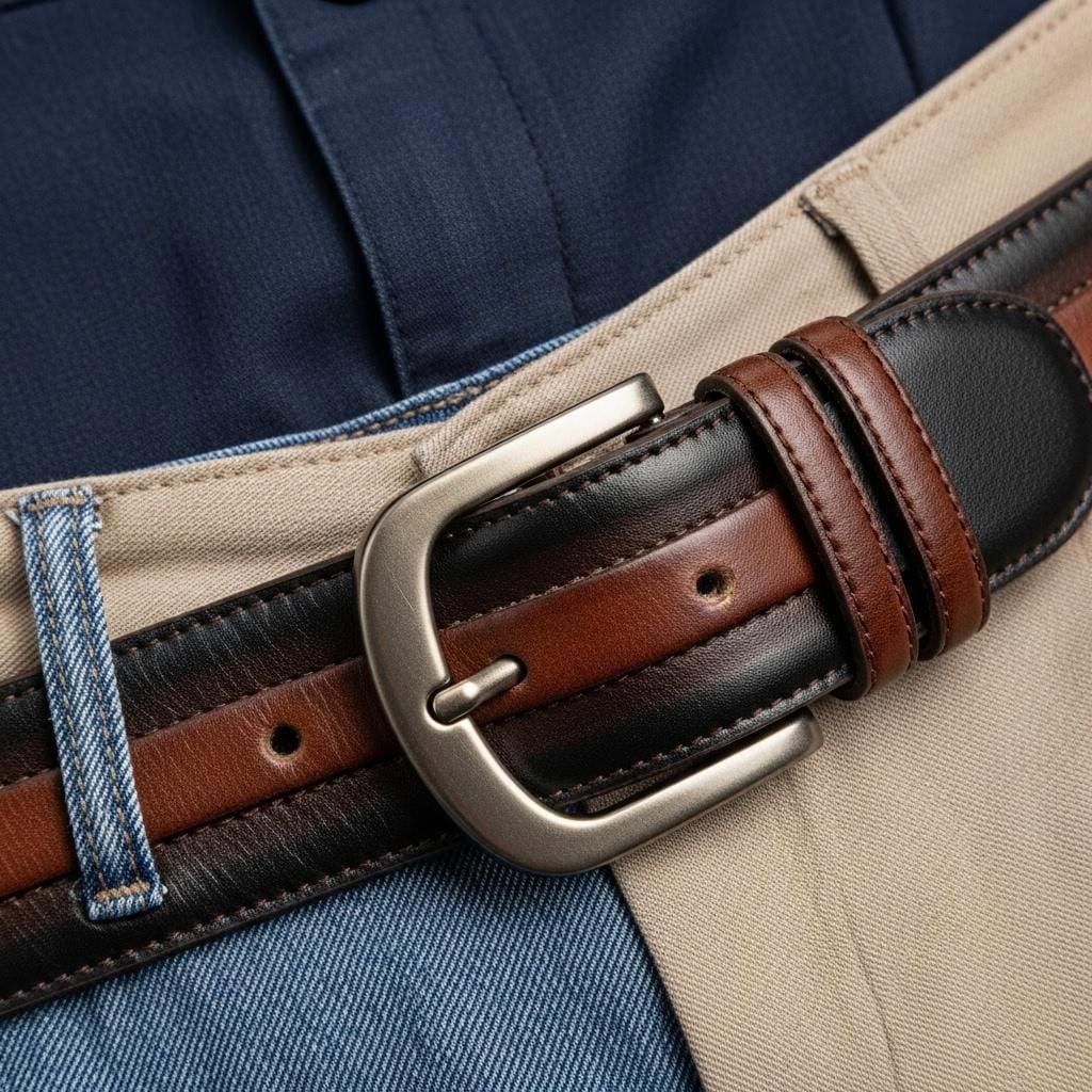 9. Cinto de Couro Largo