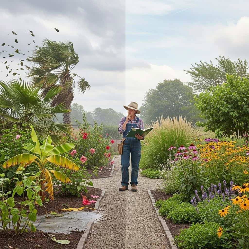 3. Escolher Plantas Inadequadas para o Clima