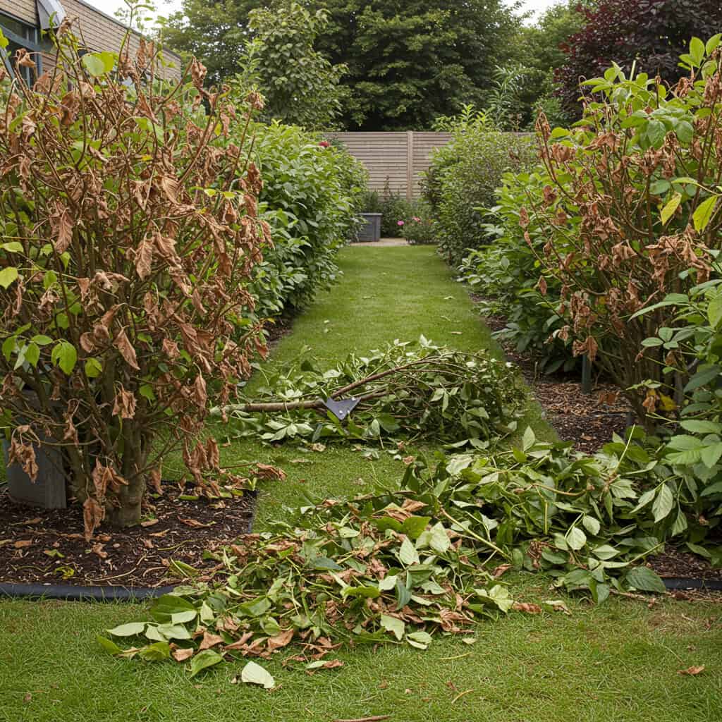14. Não Remover Folhas e Galhos Mortos