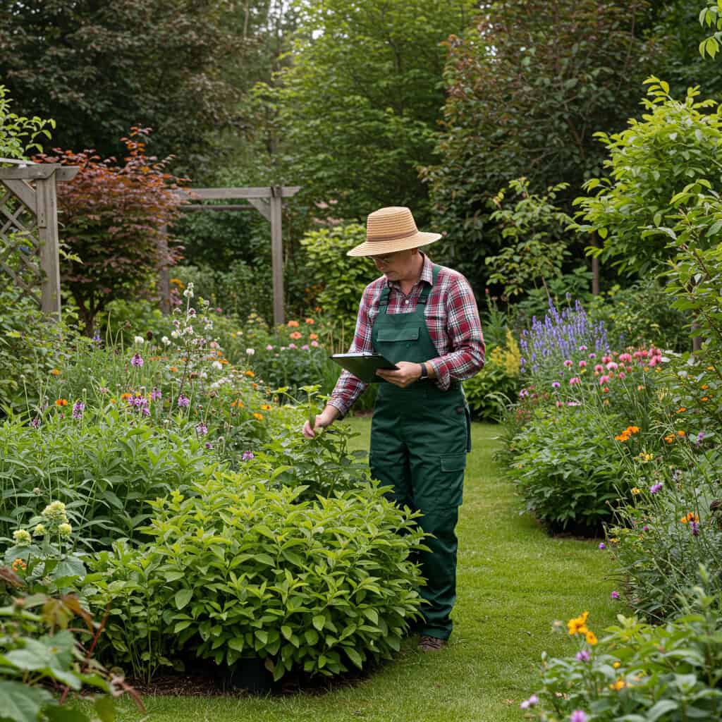 15. Falta de Monitoramento das Mudanças no Jardim