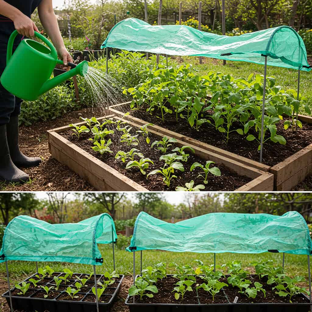 17. Não Respeitar o Período de Adaptação das Mudas