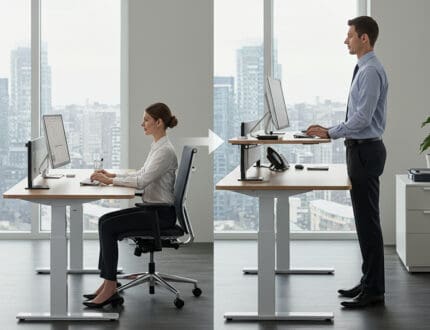 Quanto Tempo Você Deve Passar Sentado Versus em Pé? Novas Pesquisas Revelam a Mistura Perfeita para a Saúde Ideal