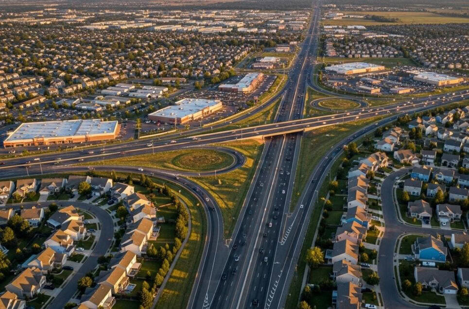 Por Que os Americanos Moram Tão Longe de Tudo