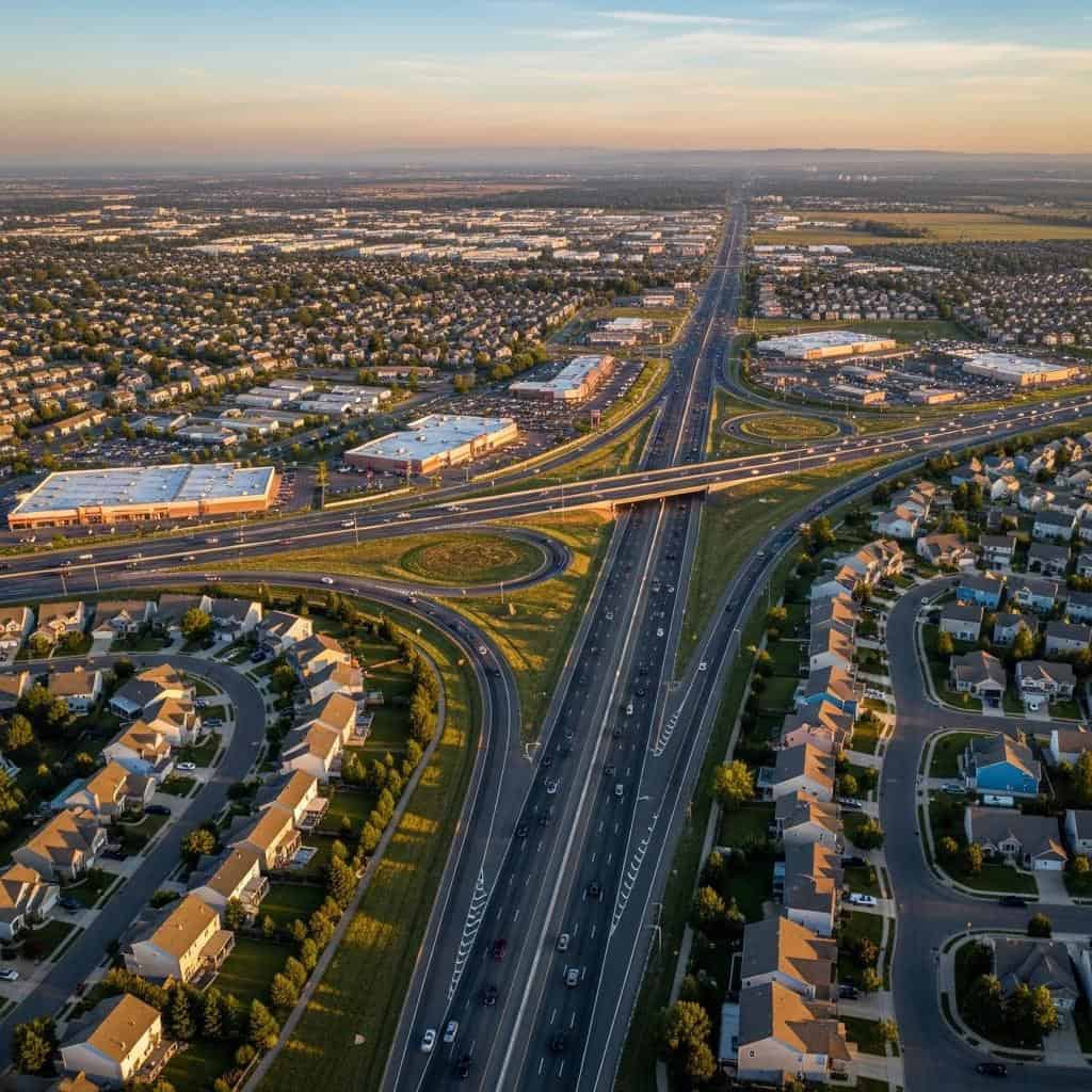 Por Que os Americanos Moram Tão Longe de Tudo