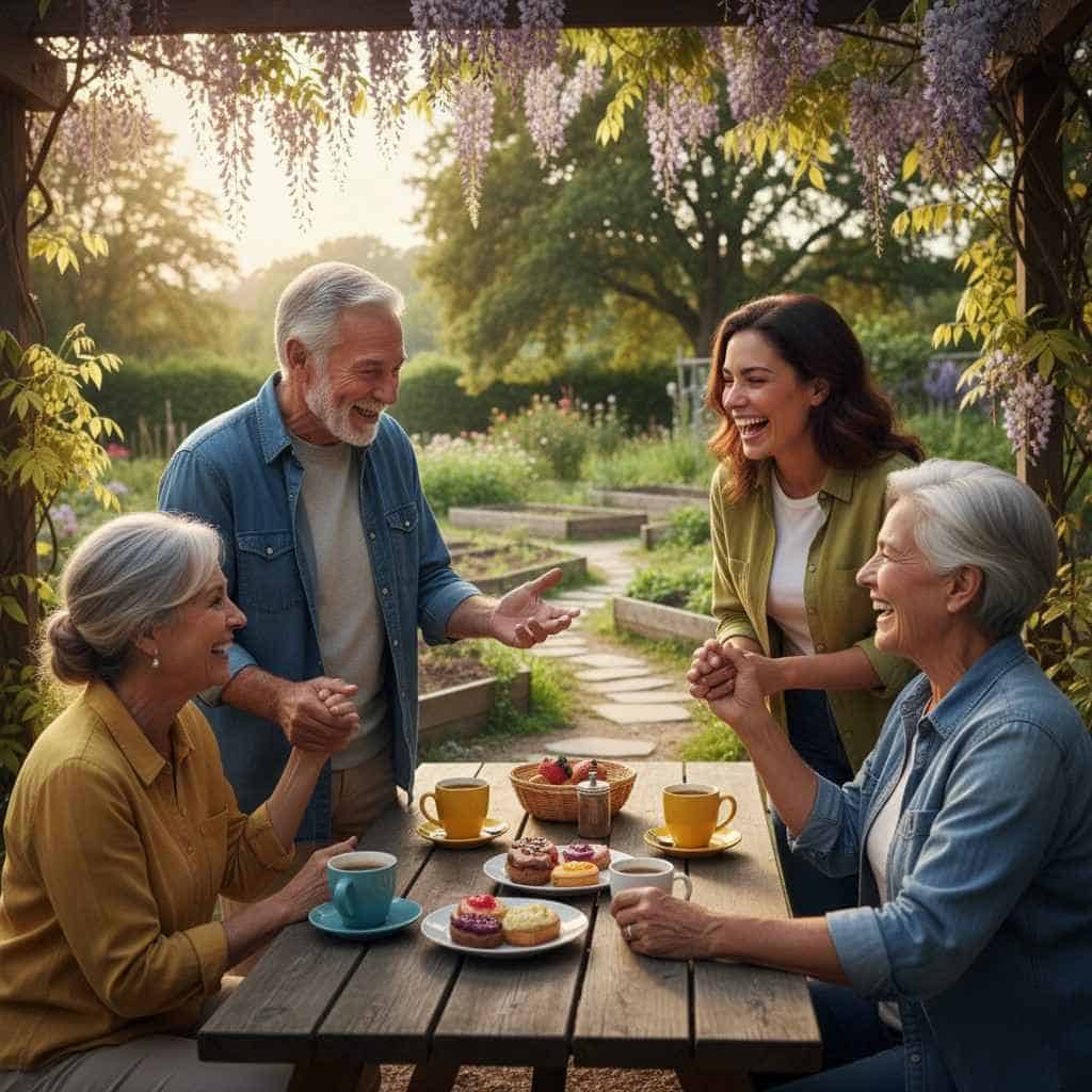 Cultive relações sociais