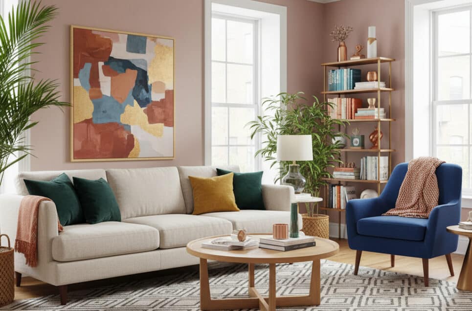 15 Combinações de Cores Que Sempre Funcionam em Interiores