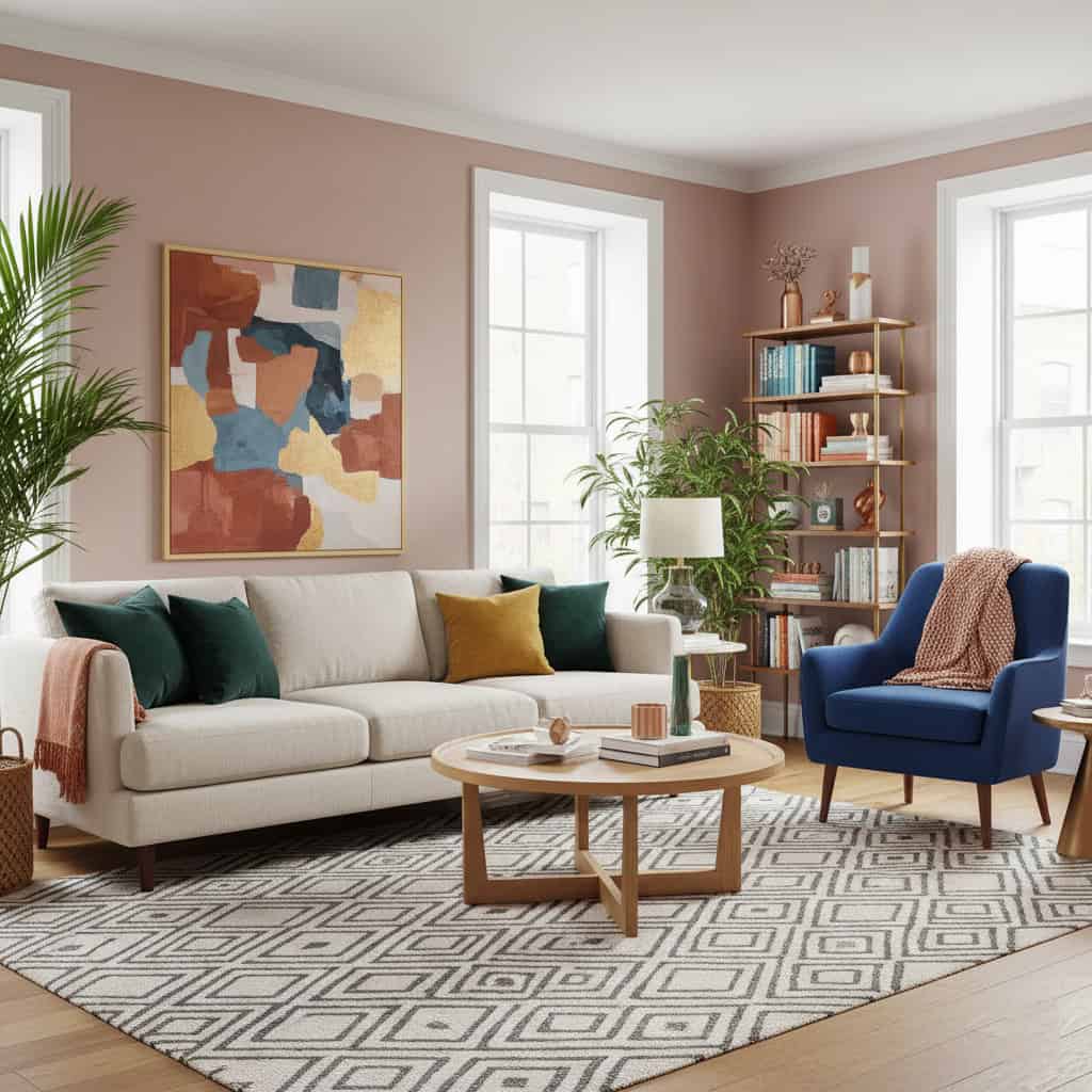 15 Combinações de Cores Que Sempre Funcionam em Interiores