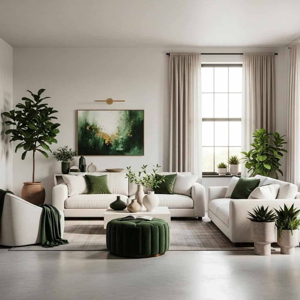 15. Off-white e Verde-bosque