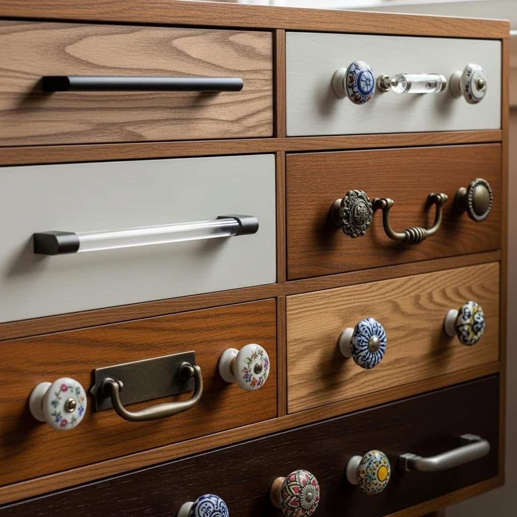 4. Troque os Puxadores dos Móveis