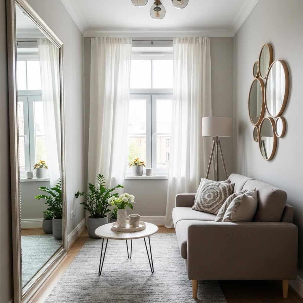 6. Use Espelhos Estratégicos