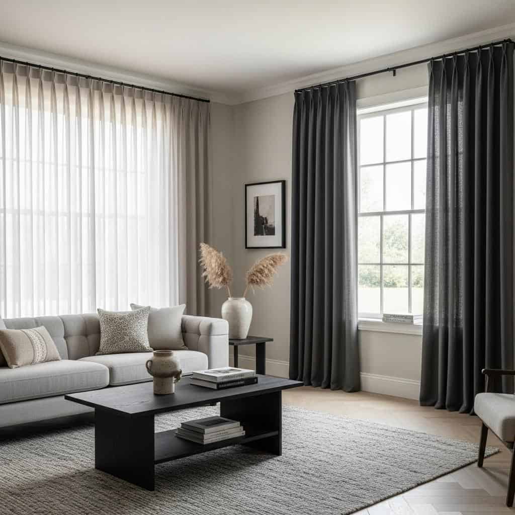 11. Troque as Cortinas