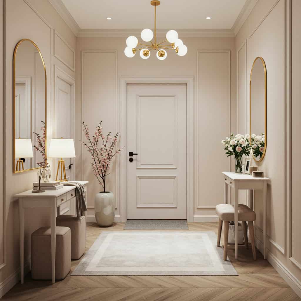 2. Escolha Cores Claras e Aconchegantes