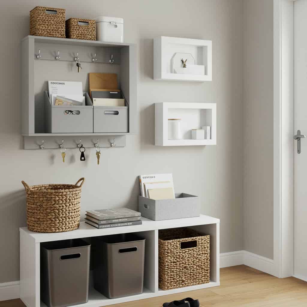 8. Organize com Cestos e Nichos