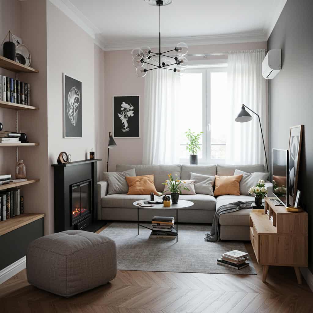 2. Falta de Espaço entre os Móveis