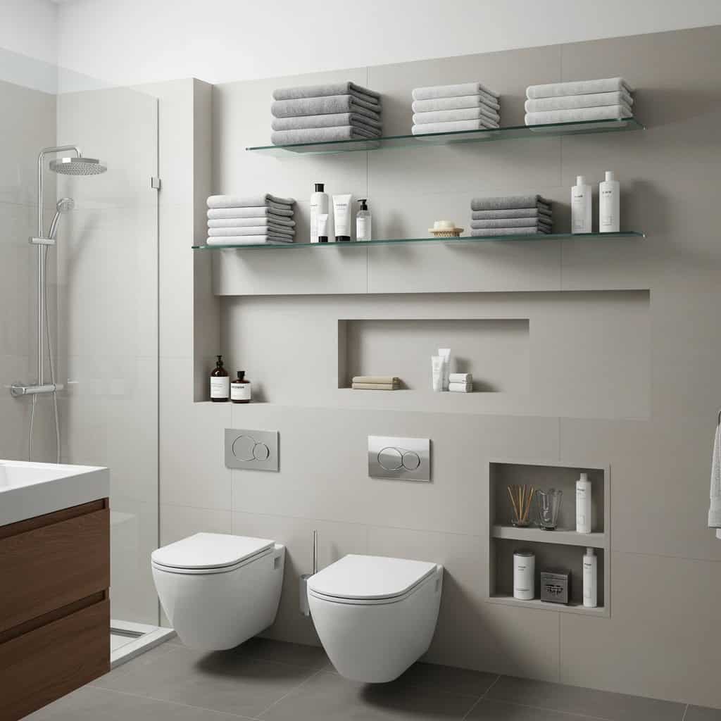 Passo 6: Organize com Prateleiras e Nichos