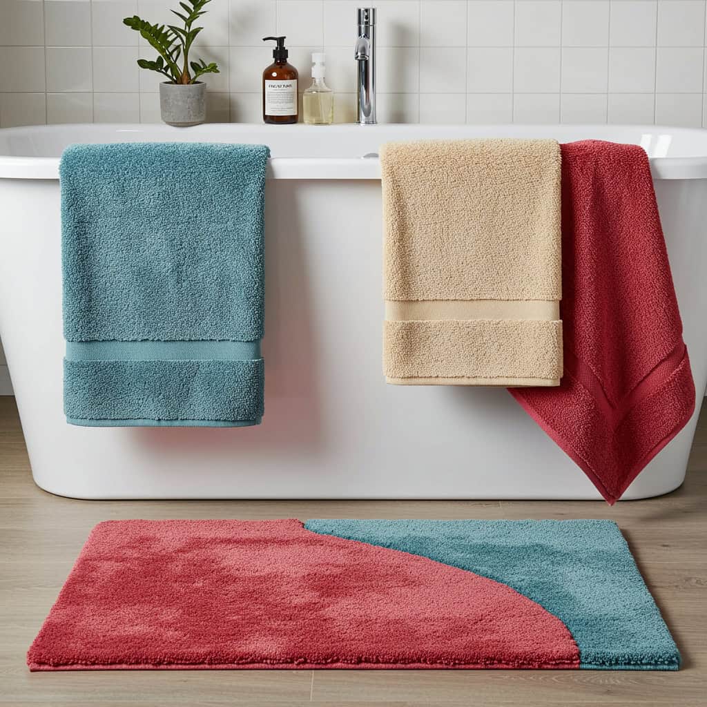 Passo 9: Aposte em Tapetes e Toalhas Novos