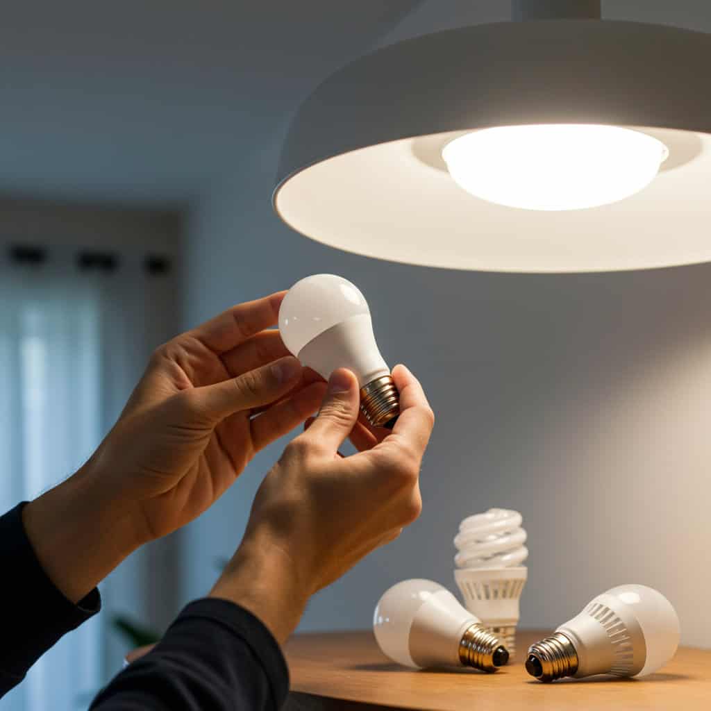 1. Trocar lâmpadas queimadas