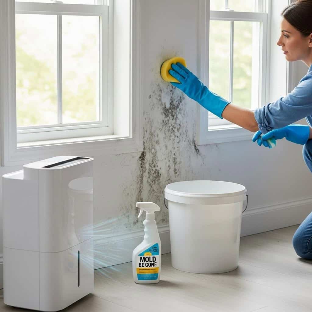 9. Remover mofo de paredes