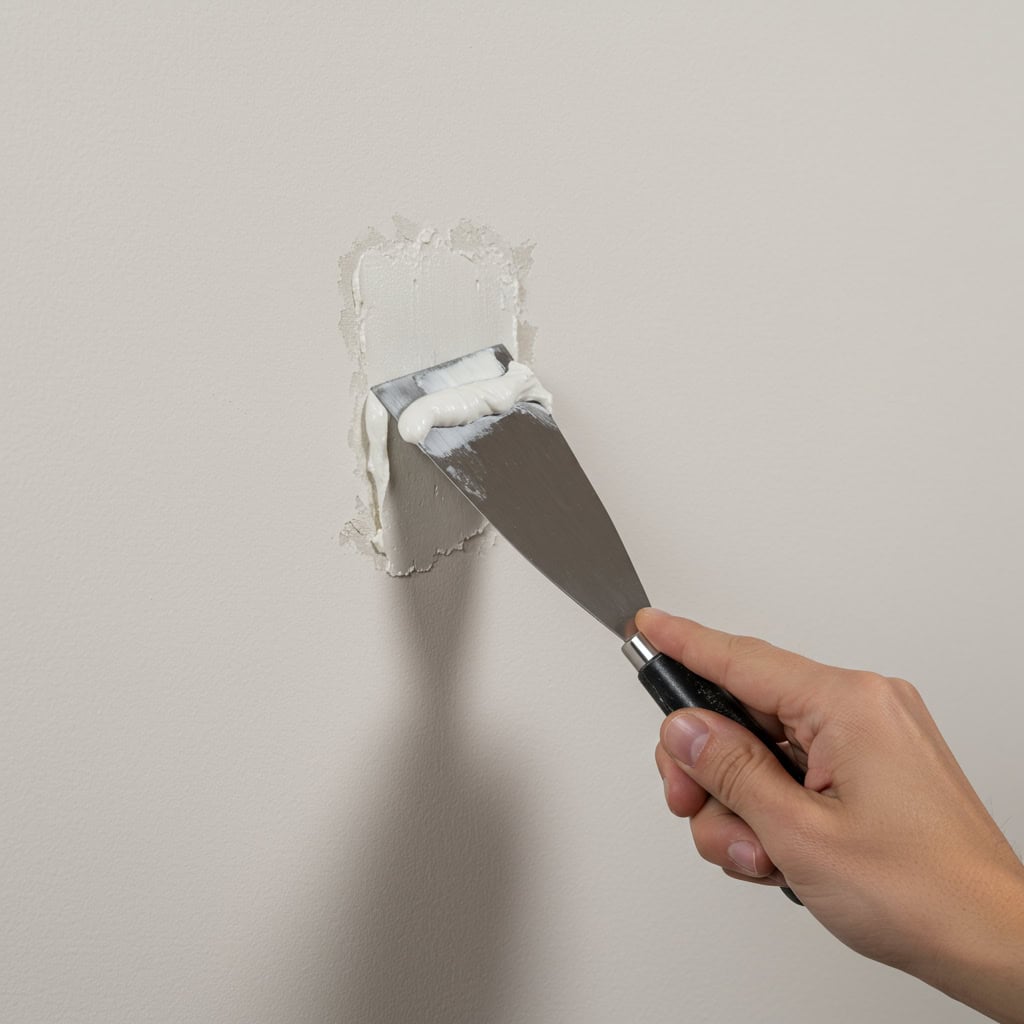 15. Reparar pequenos furos em paredes