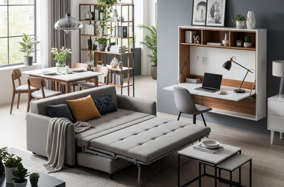 12 Ideias Criativas para Projetar Espaços Multifuncionais