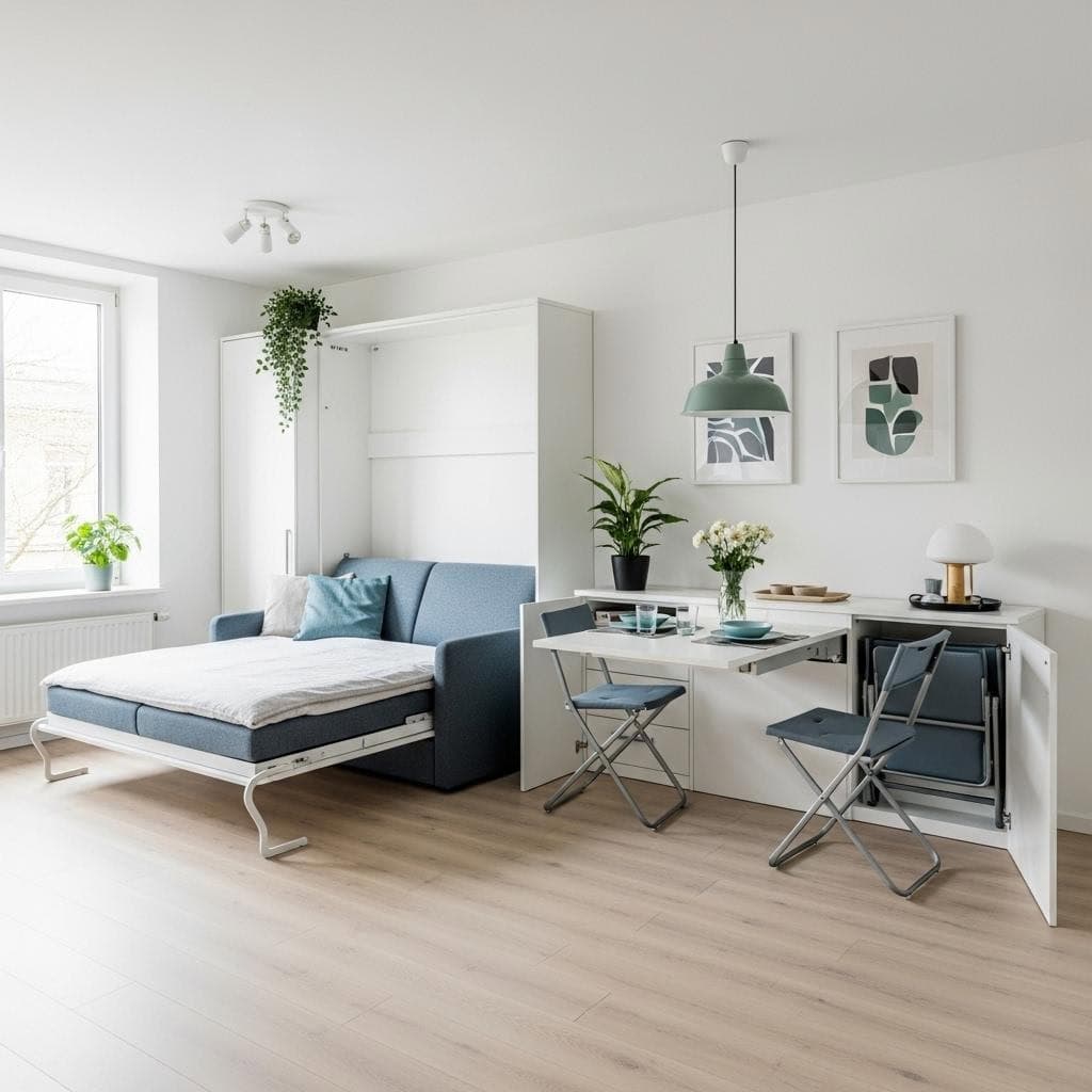 1. Móveis Retráteis e Dobráveis