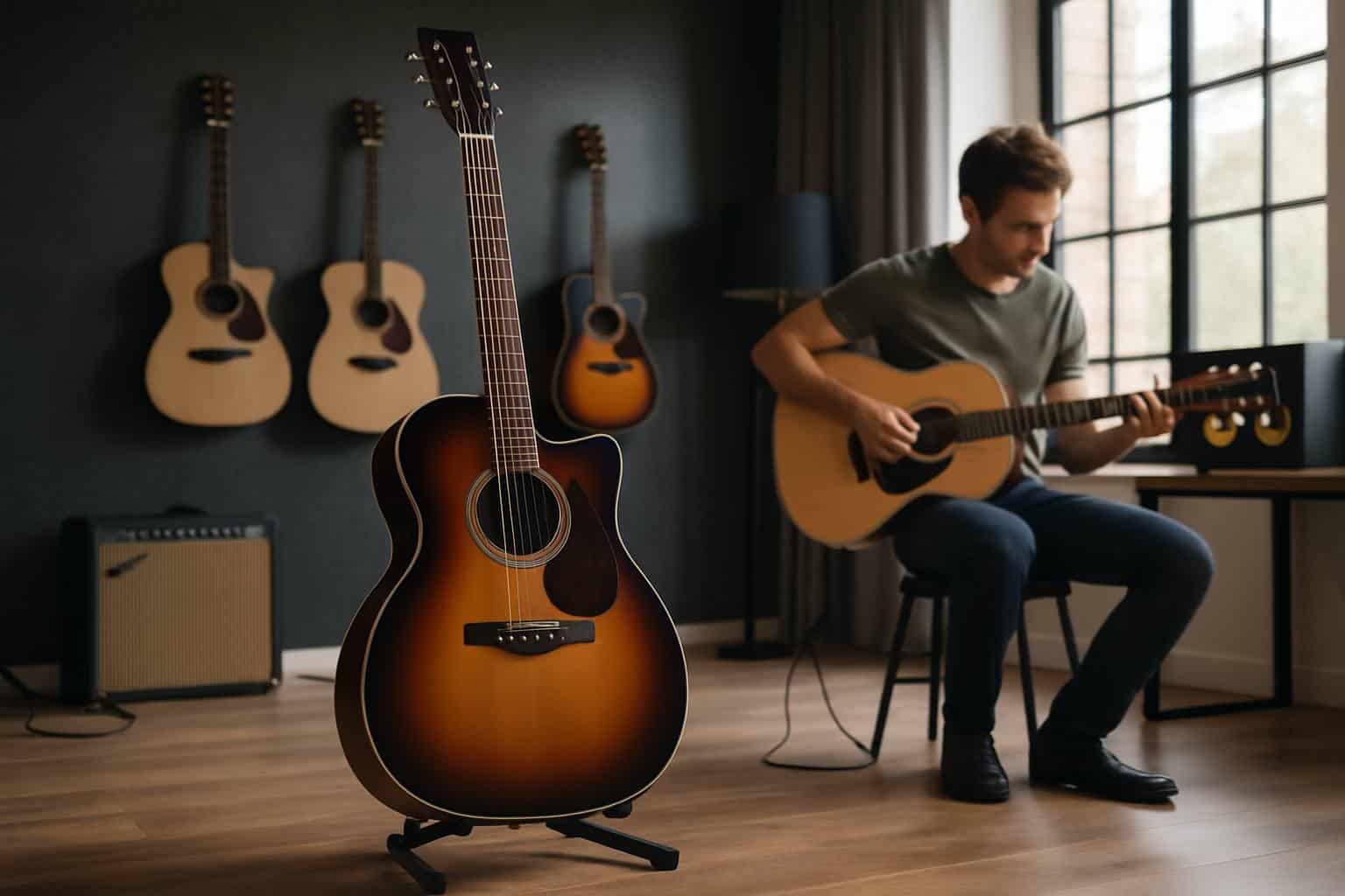 Conecte e Toque: As Melhores Violões Eletroacústicos para Estúdio e Palco