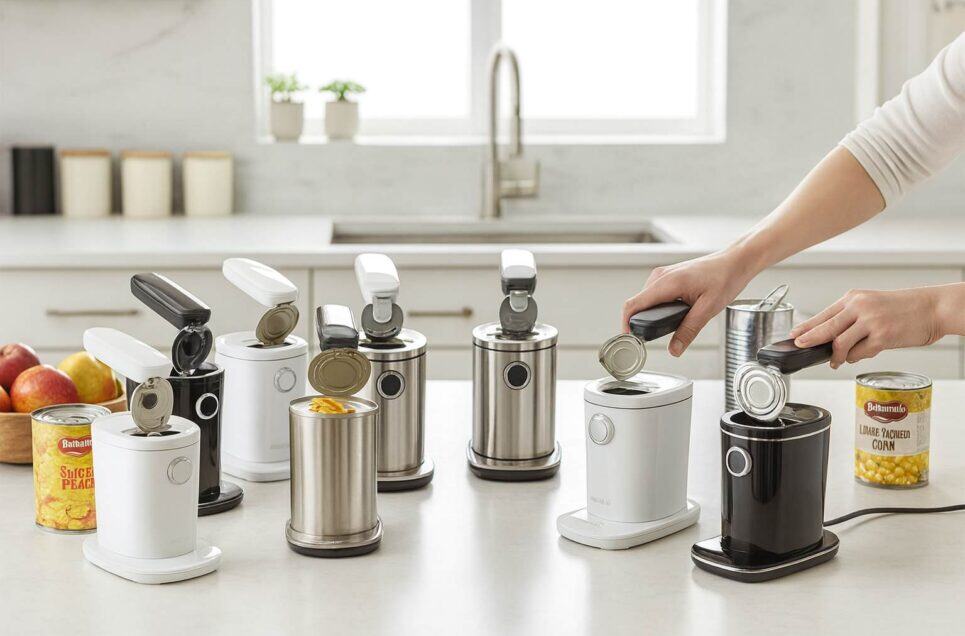 As 10 Melhores Abridoras de Lata Elétricas: Abertura Suave, Segura e Sem Esforço Sempre