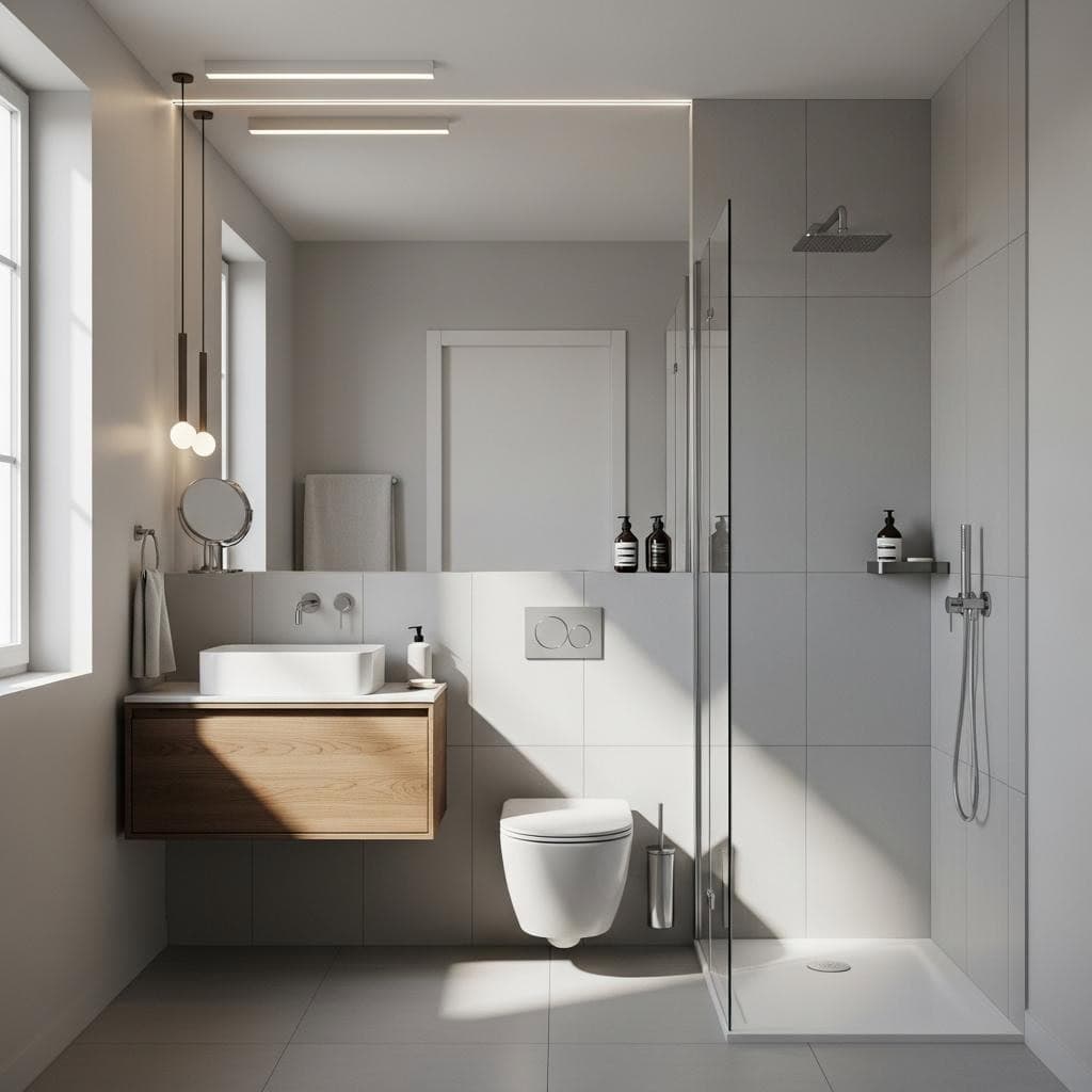 1. Espelhos Grandes para Ampliar o Espa&ccedil;o