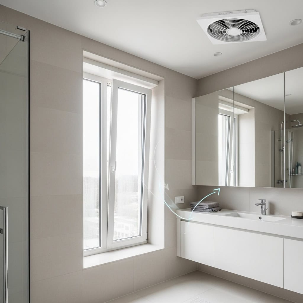 Passo 2: Avalie a Ventila&ccedil;&atilde;o Atual do Banheiro