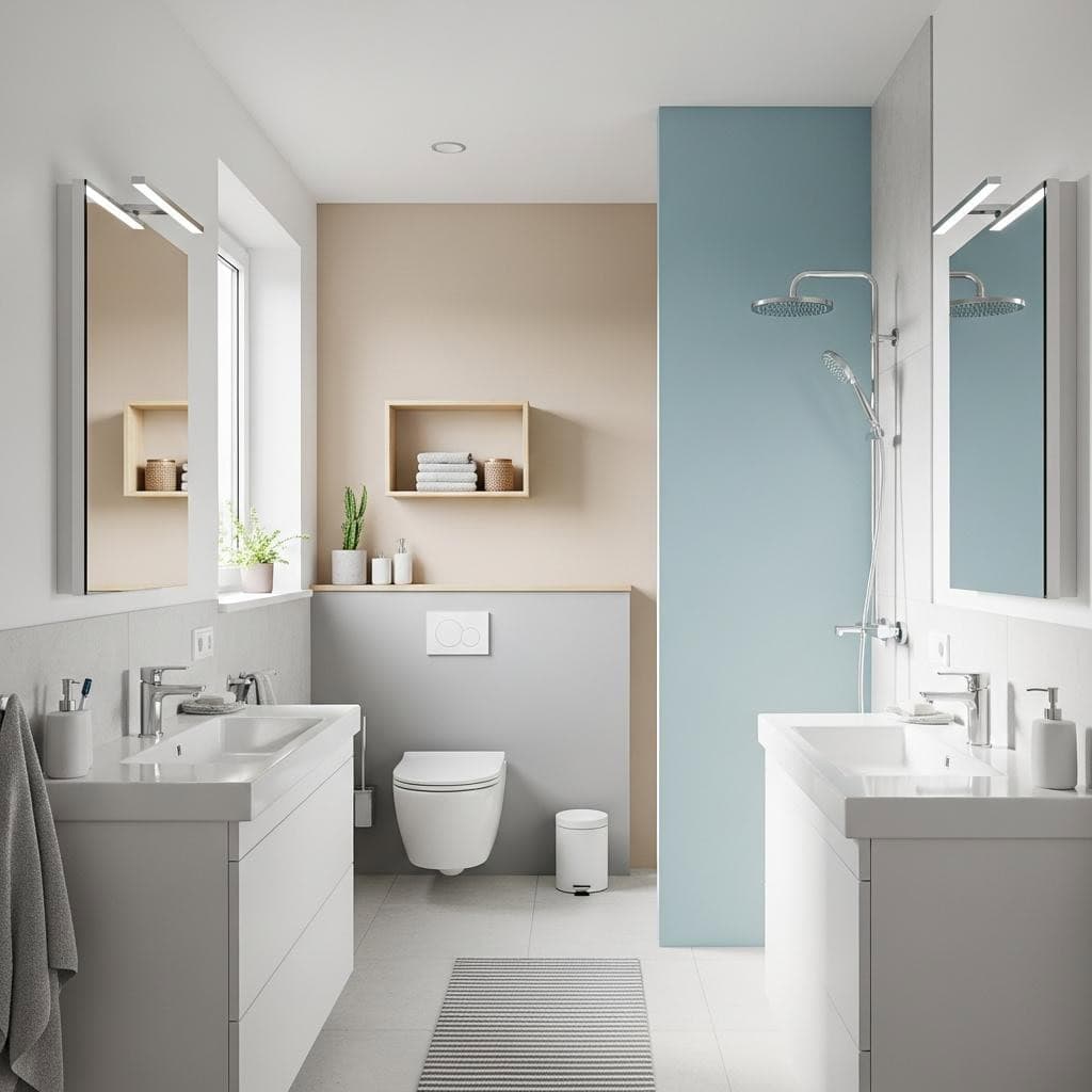 1. Pinte as Paredes com Cores Claras